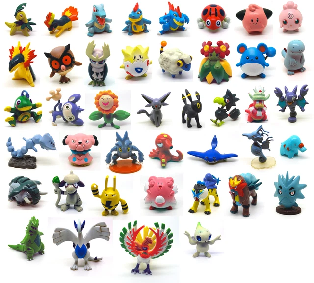 LOT 19 Figurines TOMY Pokémon - Moncolle CGTSJ - Collection 1998 - Occasion