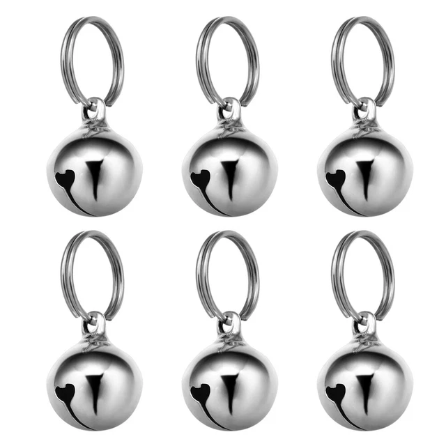 Accessori cucciolo cani di piccola taglia campane in rame animali domestici cartoni animati campane per animali domestici campane per animali domestici argento