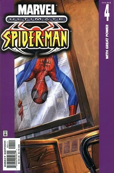Ultimate Spider-Man #4 9.0 (W) VF/NM Marvel Comics 2001 STOCK IMAGE