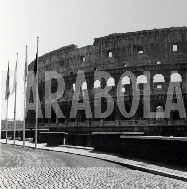 Foto Vintage Roma il Colosseo anni 60 stampa 24x18 cm