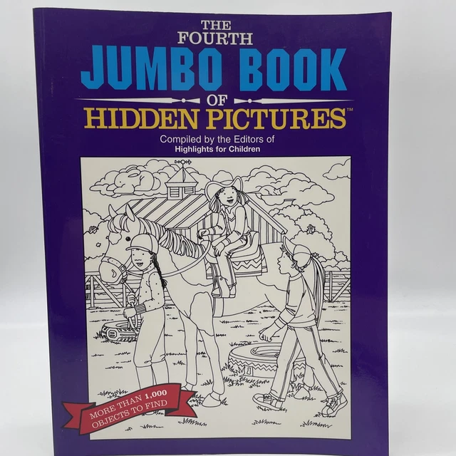 THE FOURTH JUMBO Book of Hidden Pictures by Highlights for Children ...