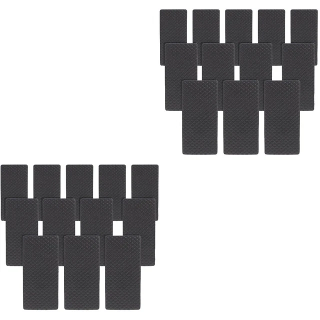 40 piezas protector de patas de mesa alfombra antideslizante para muebles botas de protección de sofá