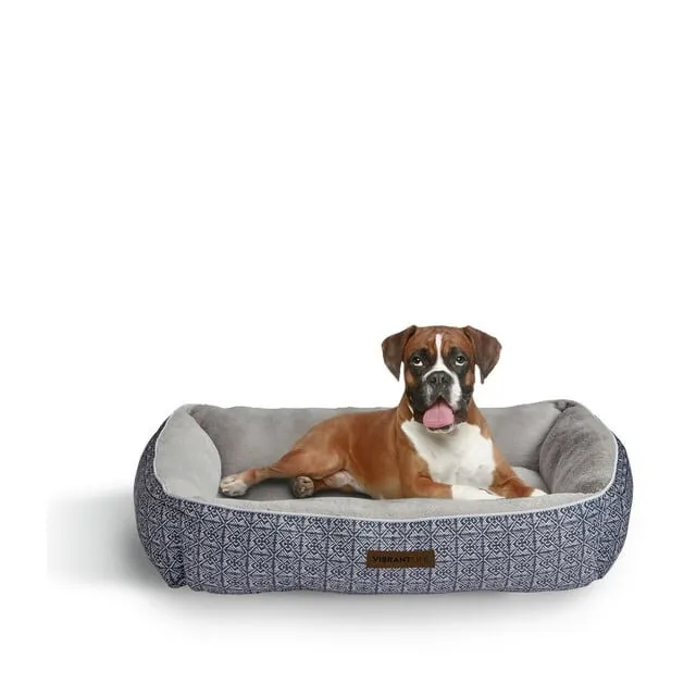 Pet Bed, Large, 36" x 27" - Vibrant Life Lounger Pet Bed, Large, 36" x 27"