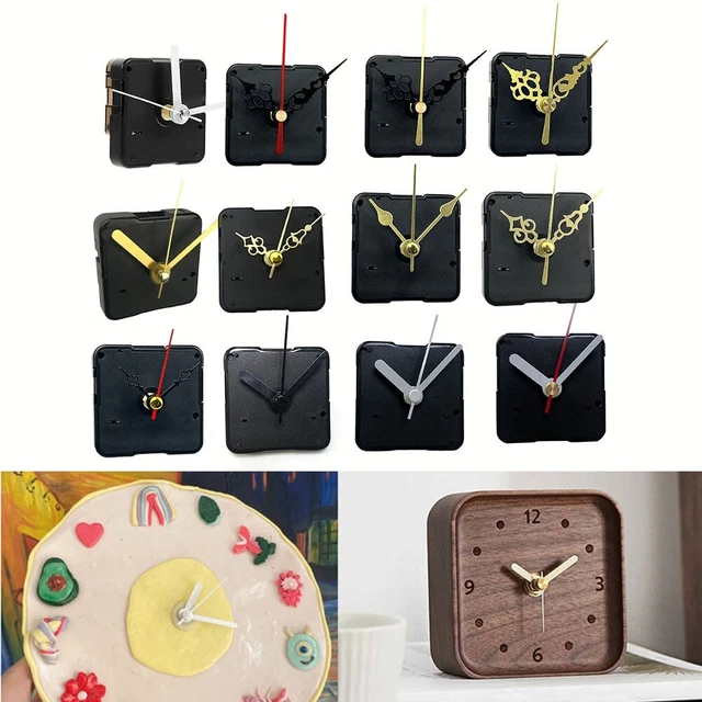 DIY QUARTZ WALL Clock Repair Kit with Silent Clock Movement and Long ...