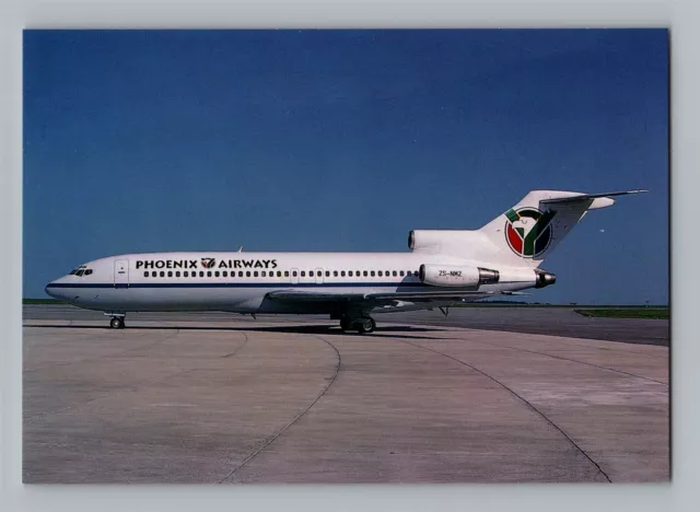 Airplane Postcard Phoenix Airways Airlines Boeing 727 George South Africa AE12