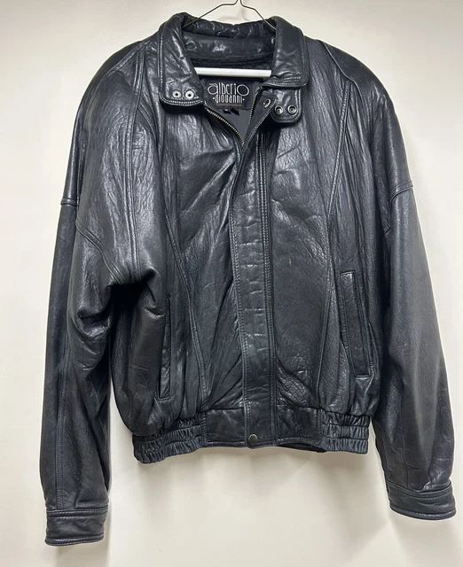 Giovanni verucci deals leather jacket