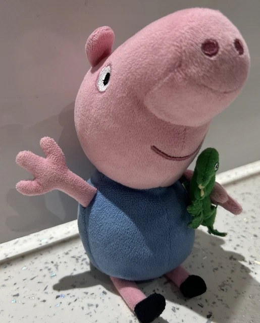TY BEANIE BABY - Peppa Pig "GEORGE" With Dinosaur Plush Toy, 8" £1.90