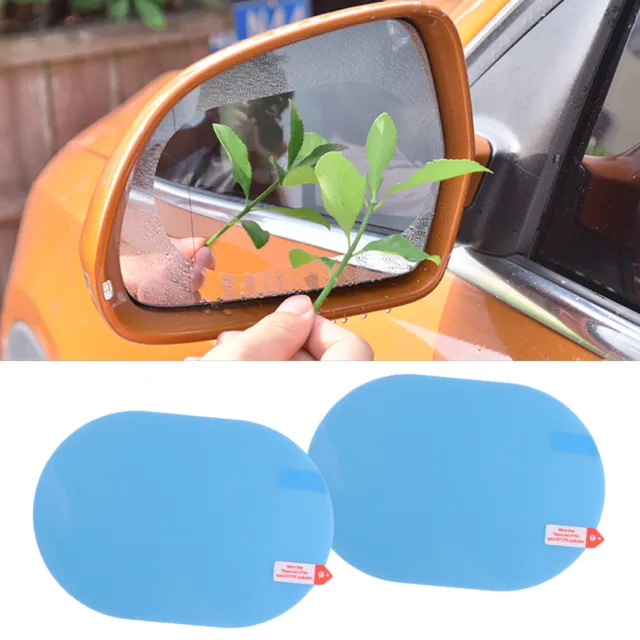 2x Rainproof Car Side Mirror Window Sticker Anti-Fog Protective Film Rain Shield