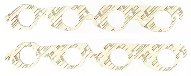 Mr Gasket 152 Exhaust Gasket Set - Round Port 1.92" Diameter - BB Chevy