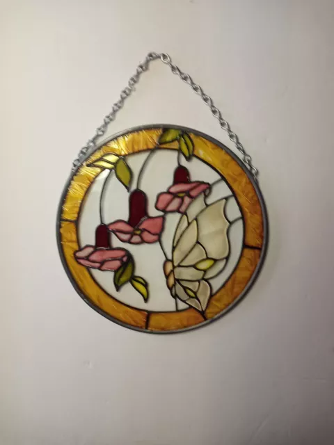 Handcrafted Stained Glass Suncatcher