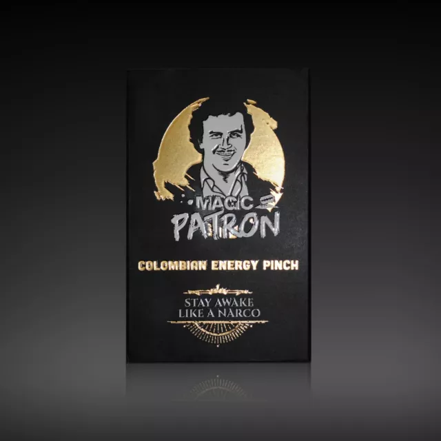 " Magic Patron Energy Sniff " Boost Puissance Pinch Taurin Guarana Caféine