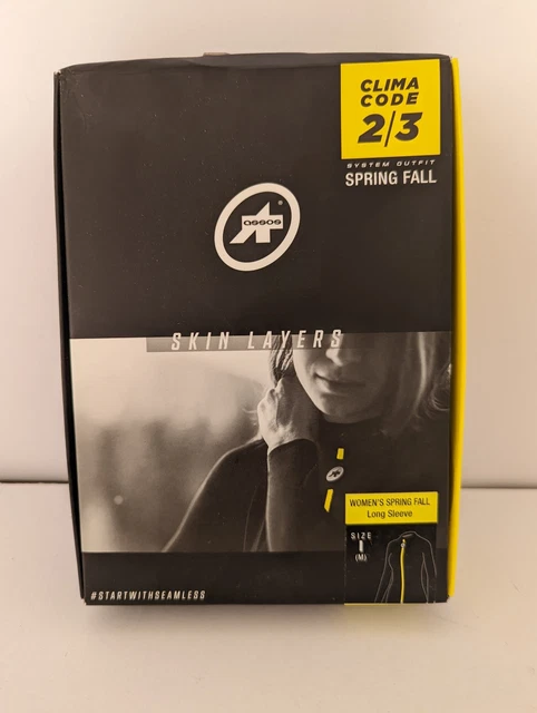 ASSOS WOMEN’S SPRING FALL LS SKIN LAYER,black size medium