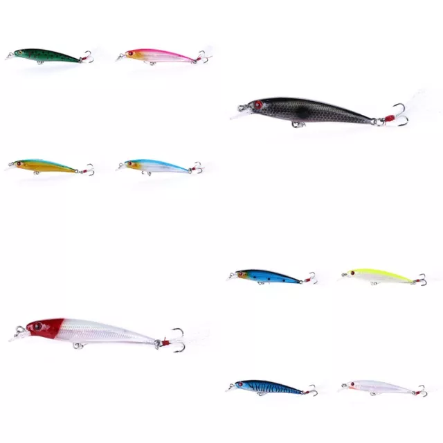 High Quality Balt Fishing Lure 1 Pcs 8g Bait Bass Crankbait Plastic+Steel Tool