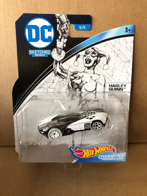 HOT WHEELS DC Comics Sketched Series Harley Quinn 5 5 Combined Postage 8.99 PicClick UK
