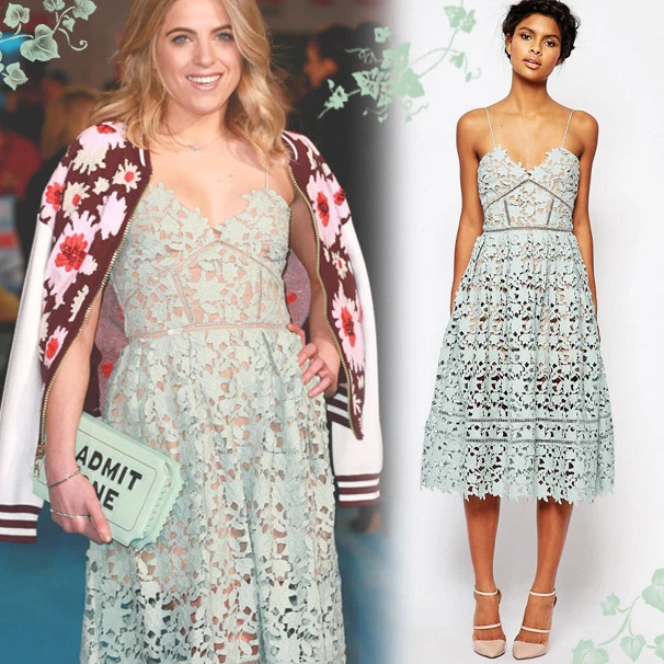 SELF-PORTRAIT MINT GREEN AZAELEA Guipure CUTOUT Floral LACE Midi Dress 8 10  NEW 130.00 - PicClick UK