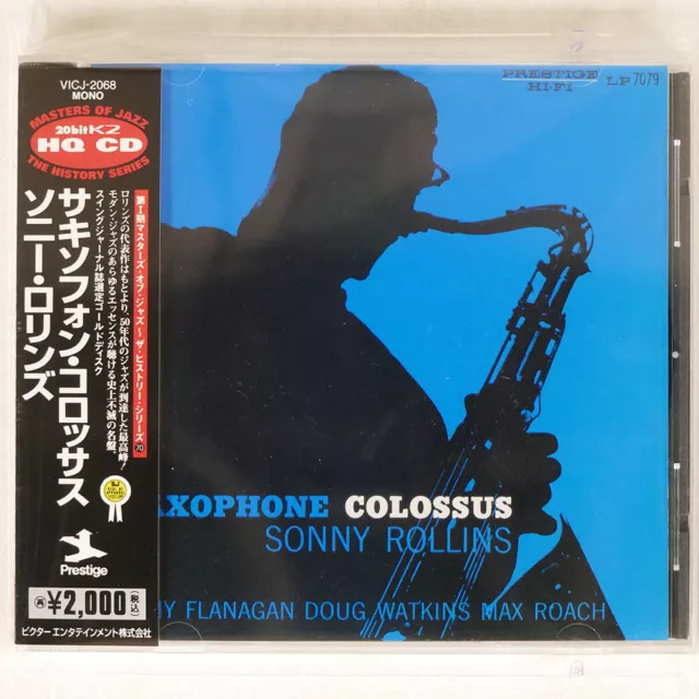 Sonny Rollins Saxophone Colossus Prestige Vicj2068 Japan Obi 1Cd