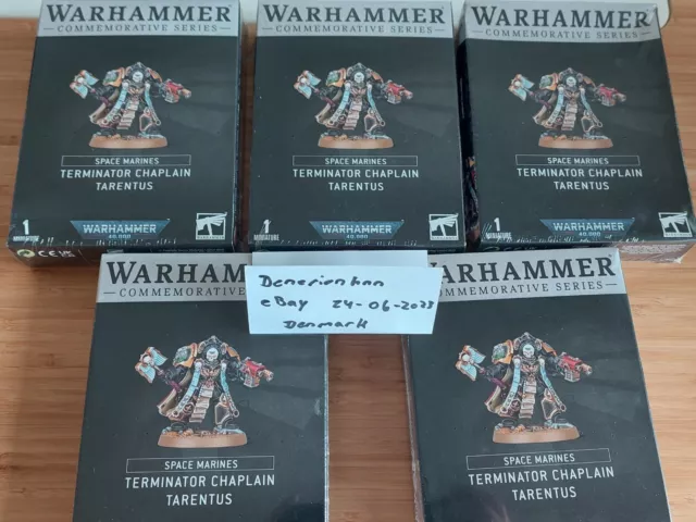 Warhammer 40k Space Marine Terminator Chaplain Tarentus bnib