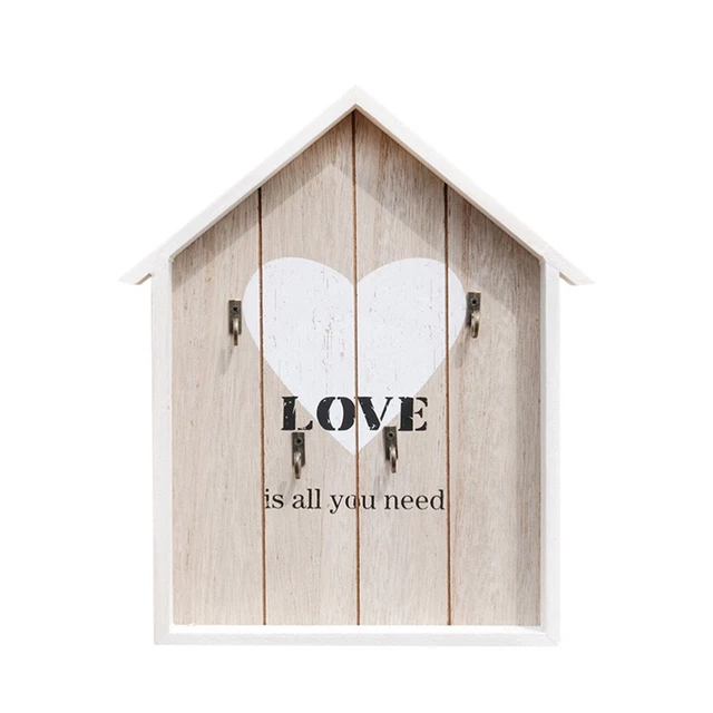 Llavero para manualidades llave de madera maderas blancas