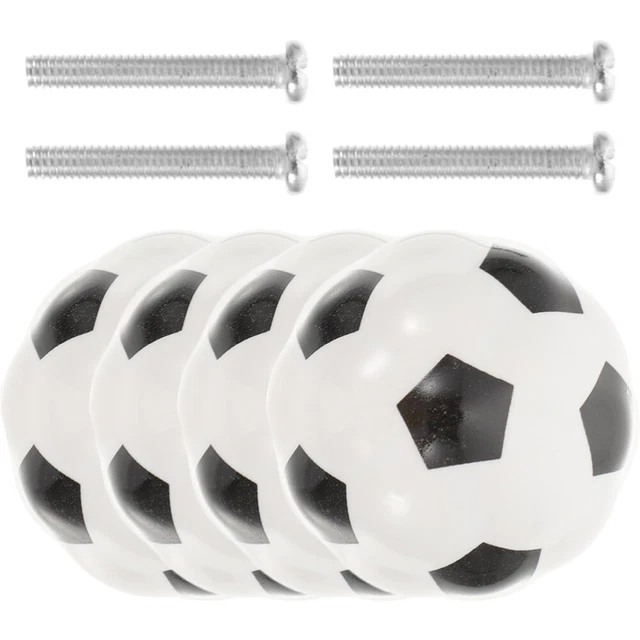 4 Pcs Delicate Handles Basketball Cartoon Cabinet Door Drawer Pulls Shoebox 5