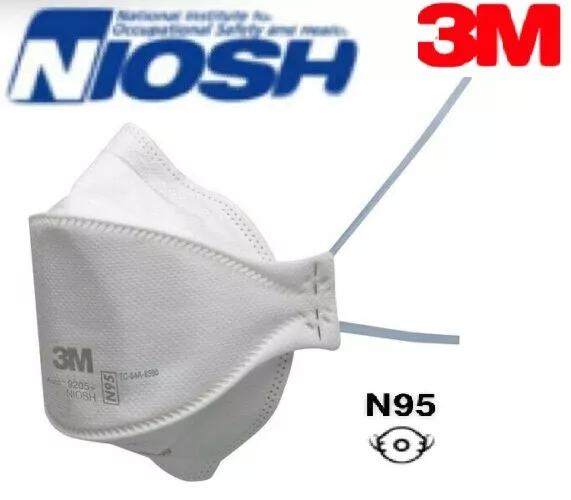 3M™ Aura 9205+ N95 Particulate Respirator Disposable Protective Mask NIOSH