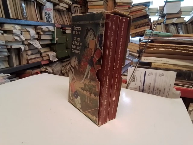 MALORY, Thomas, Storia di Re Artù e dei suoi cavalieri. Mondadori 1985, 28s24 MALORY, Thomas, Storia di Re Artù e dei suoi cavalieri. Mondadori 1985, 28s24