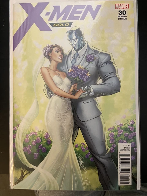 X-Men Gold # 30 * J. Scott Campbell Variant * Marvel Comics * Near Mint