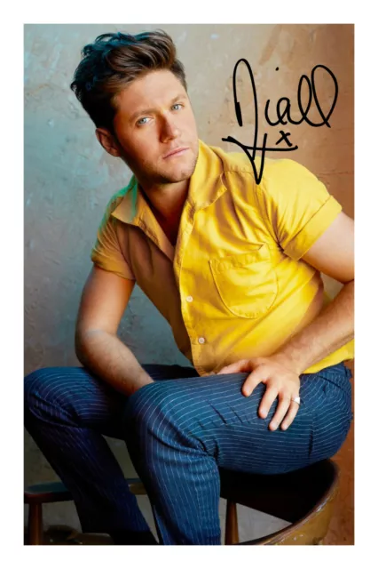 Niall Horan Signed A4 Photo Print Autograph Music One Direction