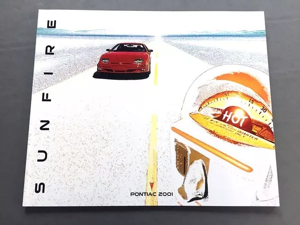 2001 Pontiac Sunfire and GT 28-page Original Car Sales Brochure Catalog