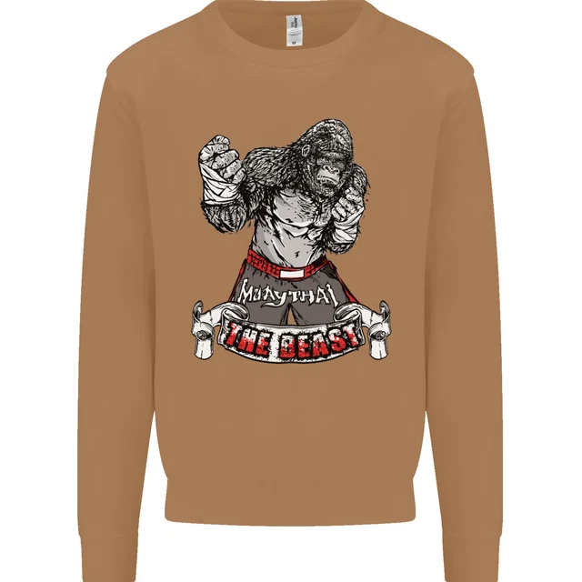 Felpa Maglione Muay Thai The Beast MMA Arti Marziali Miste 9