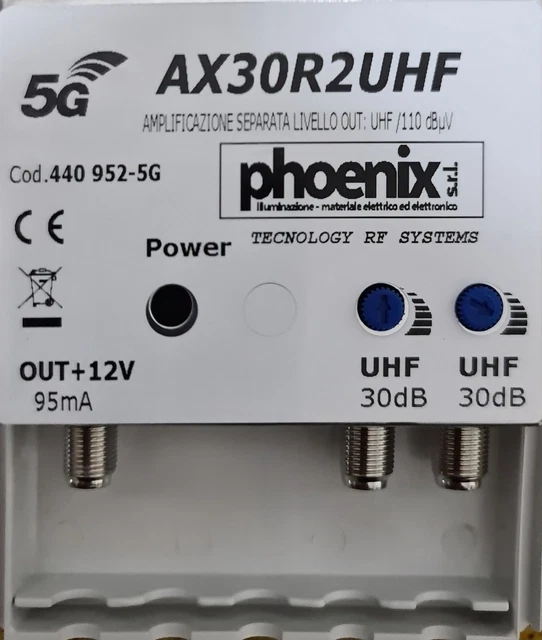 AMPLIFICATORE DA PALO OFFEL (28-020/L1) PER ANTENNA LOGARITMICA 21/60 LTE - Foto 11