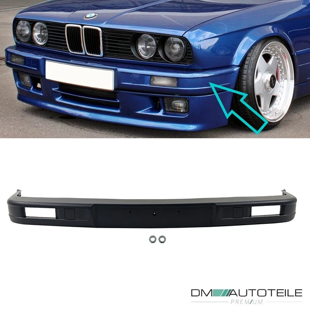 Sport Pare-Chocs Spoiler Aileron Avant en Haut Noir Pour BMW E30 Aussi M-TECHNIK