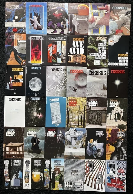 Cerebus #91-278 (Lot of 36) Aardvark-Vanaheim Comics 1986 Daredevil 100 Dave Sim