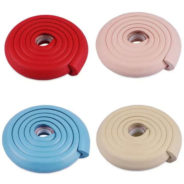 Foam Rubber Safety Bumper Strip Kids Safety 2M Table Edge Corner Protector