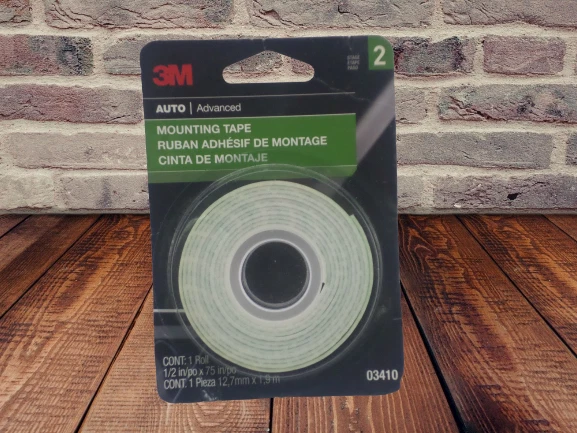 3M Mounting Tape, 1/2 x 75-In.