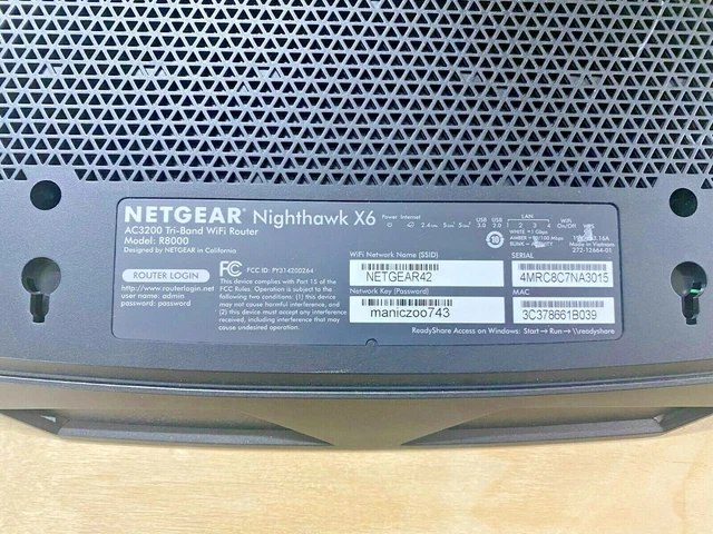 Per Ricambi O Riparazione NETGEAR R7000P Nighthawk AC2300 2Band Wi-Fi Router 3