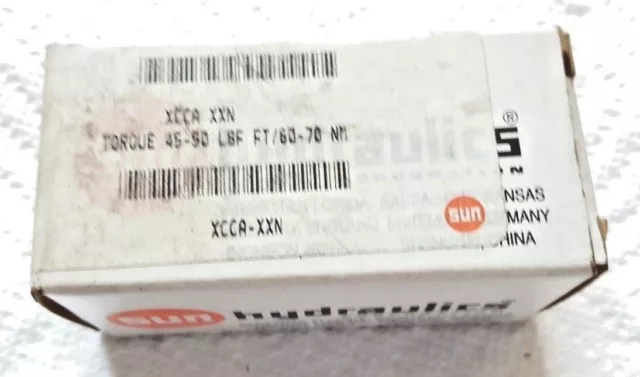 NIB SUN HYDRAULICS XCCA-XXN All Ports Open Cavity Plug   1E1078