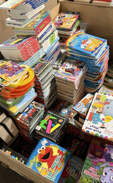 thumbnail image 2 of Lot Of 50 Children's Board Books – Hardcover – Toddler/Preschool/Kids – Mixed Titles 2 of 6