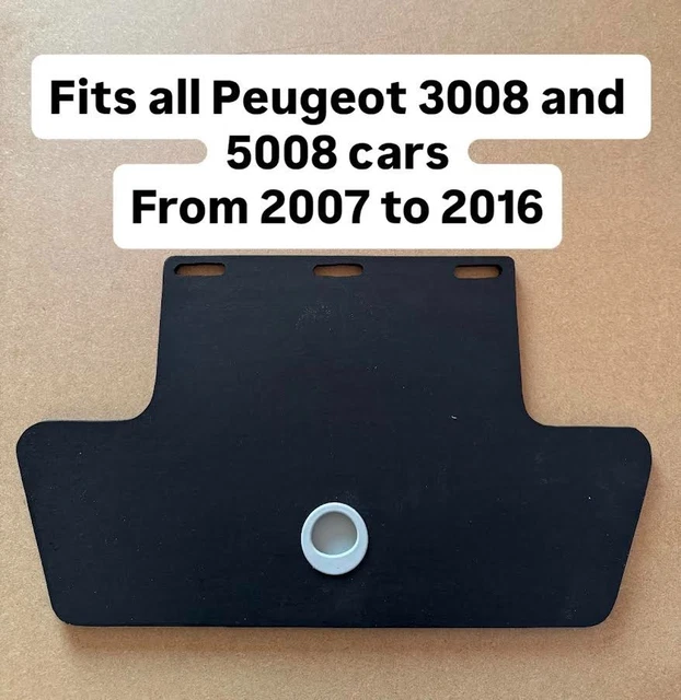Copertura Gancio Di Traino Posteriore Per Peugeot 3008, 4008, 5008 - Protezione Paraurti, Resistente Alle Intemperie, Facile Installazione