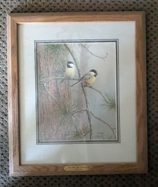 JAMES HAUTMAN FOWL Weather Canvasbacks Print 502/5000 Signed