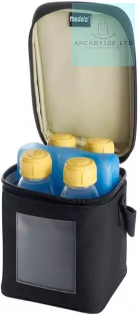 Medela Cooler Bag with 150 ml BPA-free bottles - Set of 4 storage bottles for a