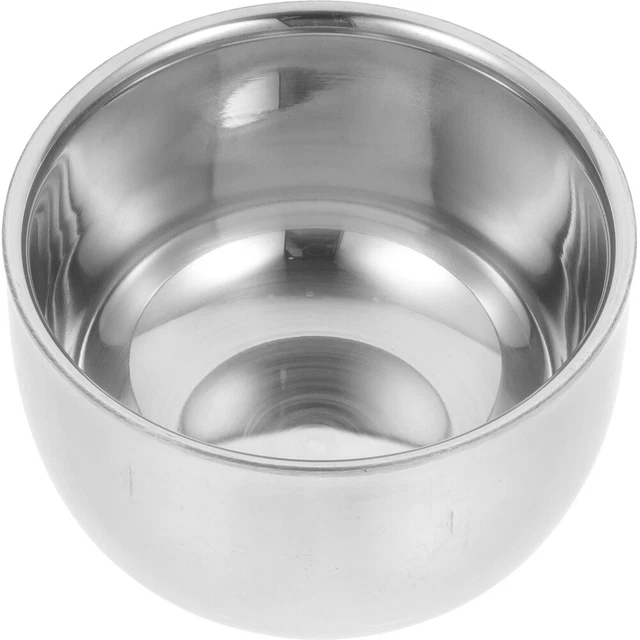 Tasse de rasage réutilisable en aluminium tasse de rasage ménage se rasent bol h