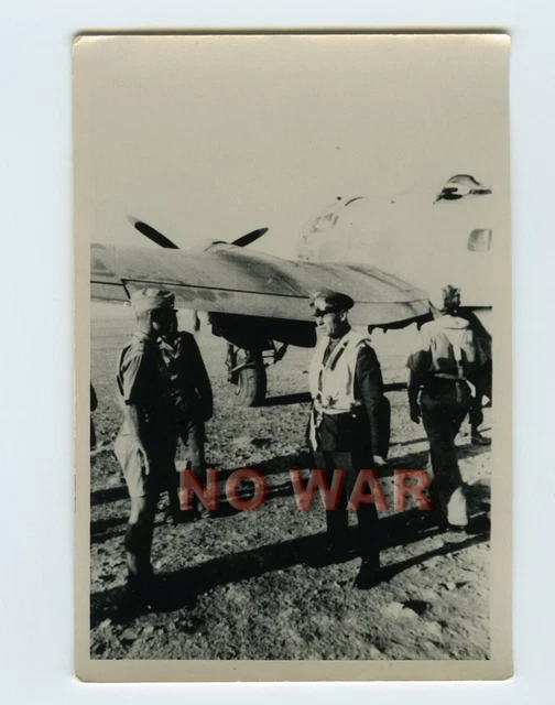 WWII GERMAN PHOTO FIELDMARSHAL ERWIN ROMMEL & Müncheberg KNIGHT'S CROSS ...