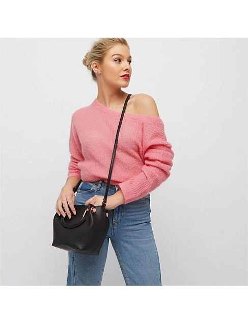 Mimco flip clearance side tote