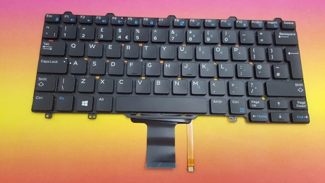 CLAVIER DELL LATITUDE E5450 E7450 Anglais QWERTY NEUF OPEN BOX EUR 21