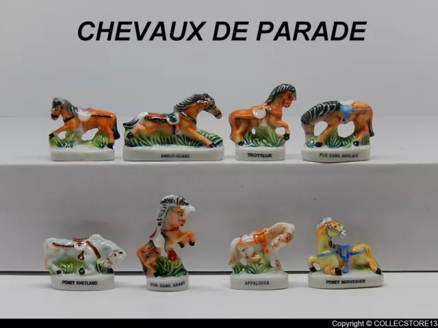 Serie Complete De Feves Les Chevaux De Parade