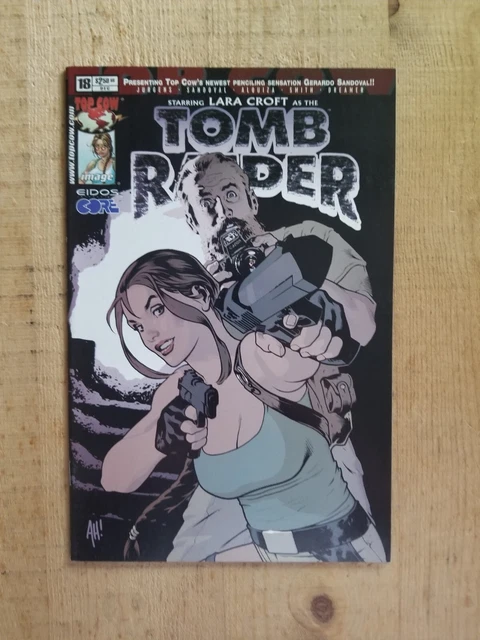 TOMB RAIDER # 18, Adam Hughes Cover, Image Top Cow 2001, Lara Croft NM/VF