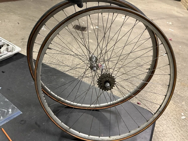 DFNBVDRR 700C Set di Ruote per Bici da Corsa Cerchi A Doppia Parete da
