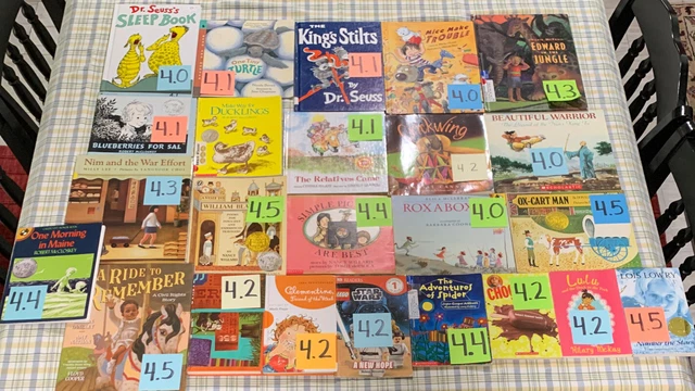 Lot of 24 AR Levels 4.0-4.5 Children Picture Books AR Readers Early 4th Grade