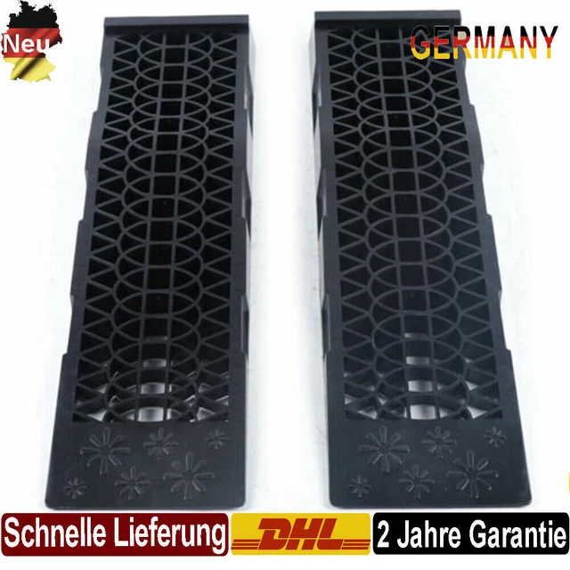 2tlg Auffahrrampe 3000kg Hochfestem Kunststoff Autorampe Rampen Verladerampe Laderampe, Universal Kunstoff Sportwagen Auffahrrampen Auffahrschiene, Stabil Kunststofframpe 2tlg Auffahrrampe 3000kg Hochfestem Kunststoff Autorampe Rampen Verladerampe Laderampe, Universal Kunstoff Sportwagen Auffahrrampen Auffahrschiene, Stabil Kunststofframpe