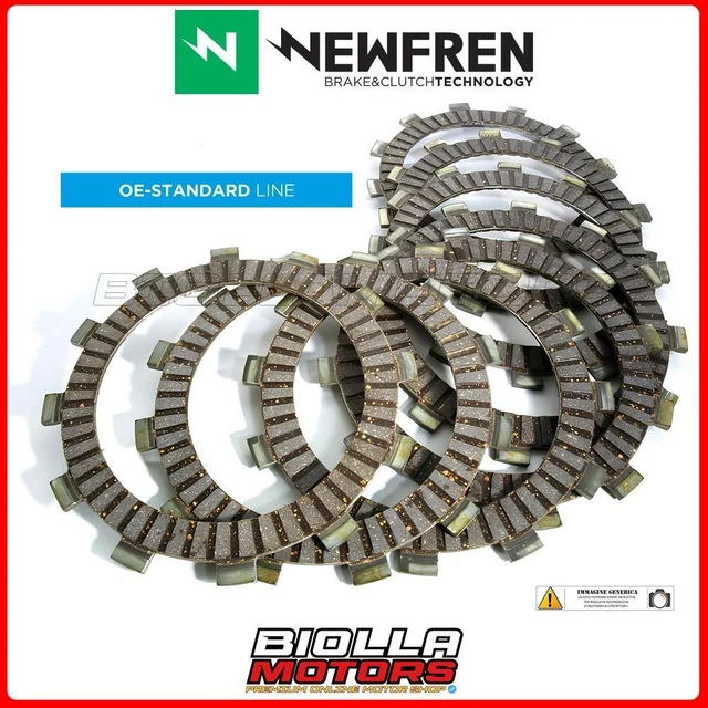 Kit Frizione F1179SM Con 4 Dischi Conduttori + 3 Condotti In Acciaio Blu + 12 Molle Per Ape Euro 2 50 E FL/FL2/FL3